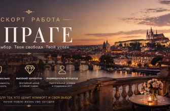 Вечерняя панорама Праги с Пражским Градом и Карловым мостом