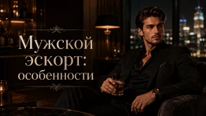 Мужчина в вечернем костюме в баре